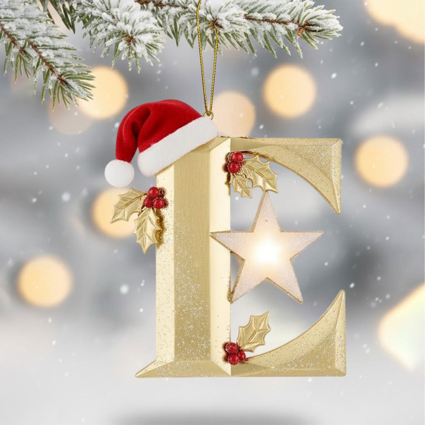 COMBO ETJ CHRISTMAS SNOWBALL LED LIGHT WITH ORNAMENT TNSM