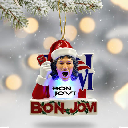 COMBO BJV CHRISTMAS SNOWBALL LED LIGHT WITH ORNAMENT TNSM