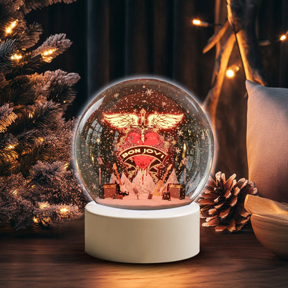 COMBO BJV CHRISTMAS SNOWBALL LED LIGHT WITH ORNAMENT TNSM
