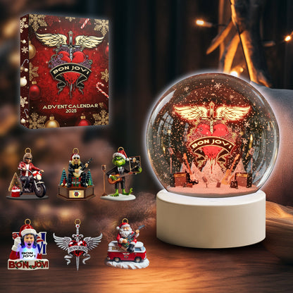 COMBO BJV CHRISTMAS SNOWBALL LED LIGHT WITH ORNAMENT TNSM