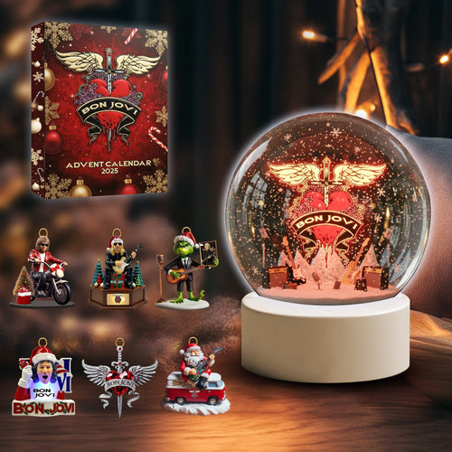 COMBO BJV CHRISTMAS SNOWBALL LED LIGHT WITH ORNAMENT TNSM