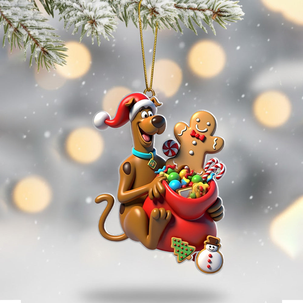 COMBO SCBD CHRISTMAS SNOWBALL LED LIGHT WITH ORNAMENT TNSM