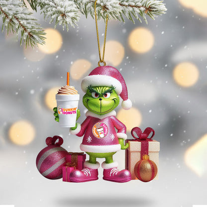 COMBO DKDN CHRISTMAS SNOWBALL LED LIGHT WITH ORNAMENT TNSM