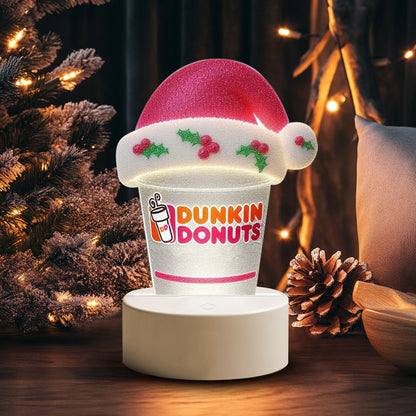 COMBO DKDN CHRISTMAS SNOWBALL LED LIGHT WITH ORNAMENT TNSM