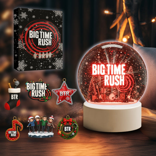 COMBO BTRH CHRISTMAS SNOWBALL LED LIGHT WITH ORNAMENT TNSM