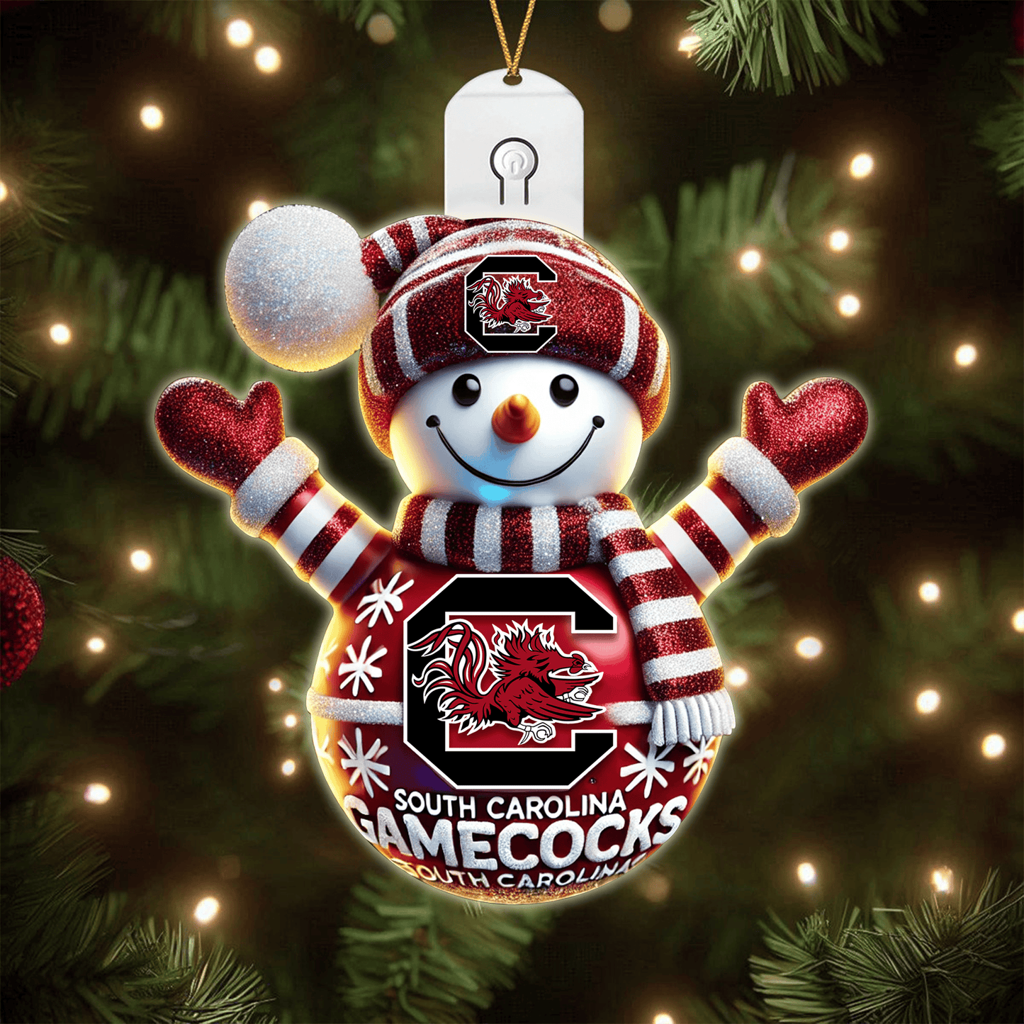 COMBO SCG CHRISTMAS TREE TOPPER WITH LED ORNAMENT LNTH