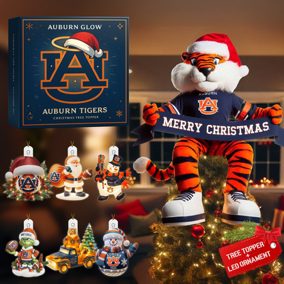 COMBO ABTG CHRISTMAS TREE TOPPER WITH LED ORNAMENT LNTH