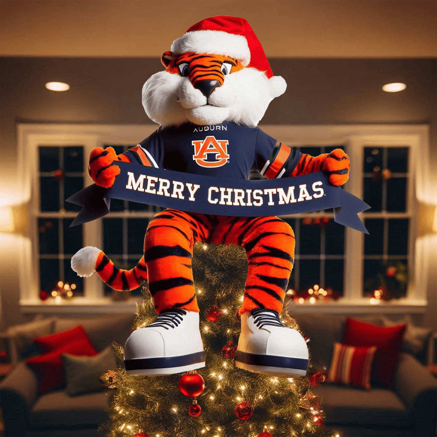 COMBO ABTG CHRISTMAS TREE TOPPER WITH LED ORNAMENT LNTH