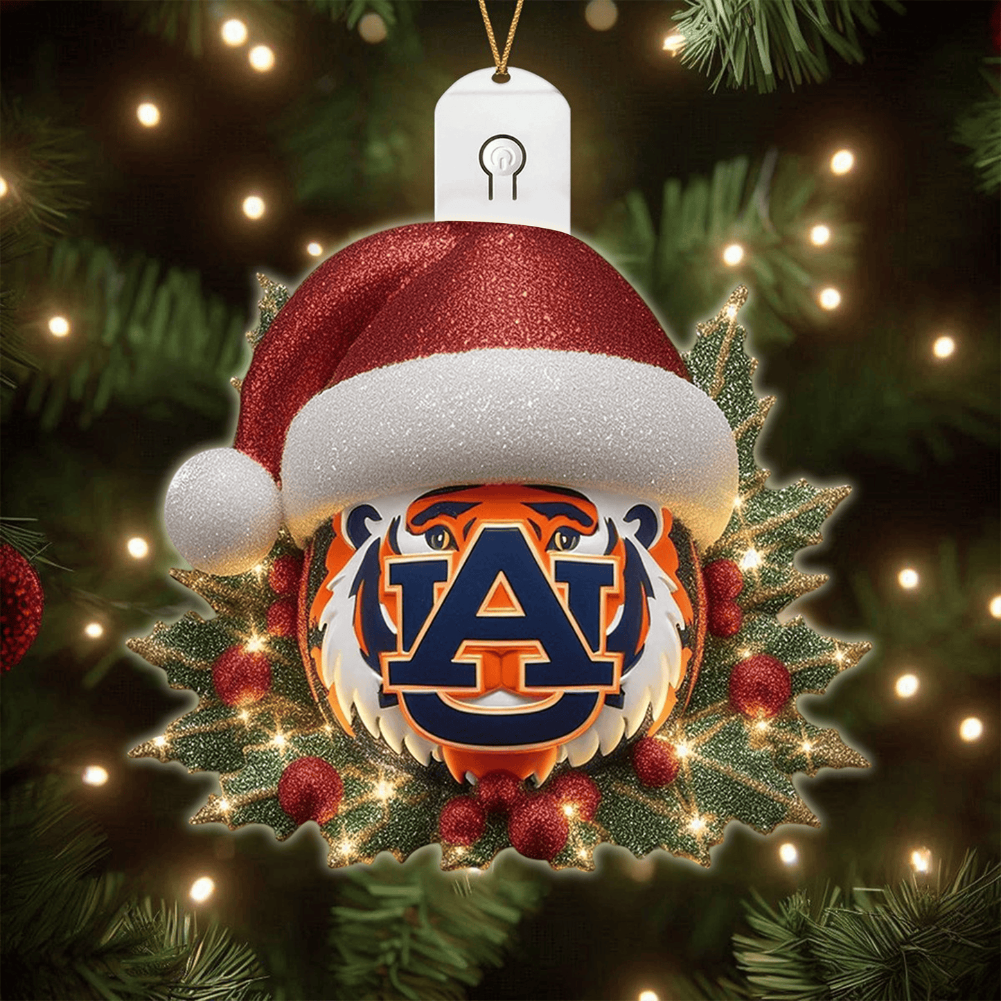 COMBO ABTG CHRISTMAS TREE TOPPER WITH LED ORNAMENT LNTH