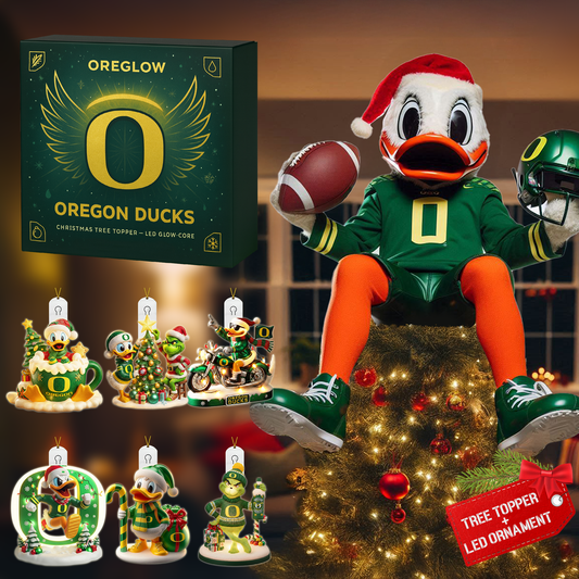 COMBO ORD CHRISTMAS TREE TOPPER WITH LED ORNAMENT LNTH