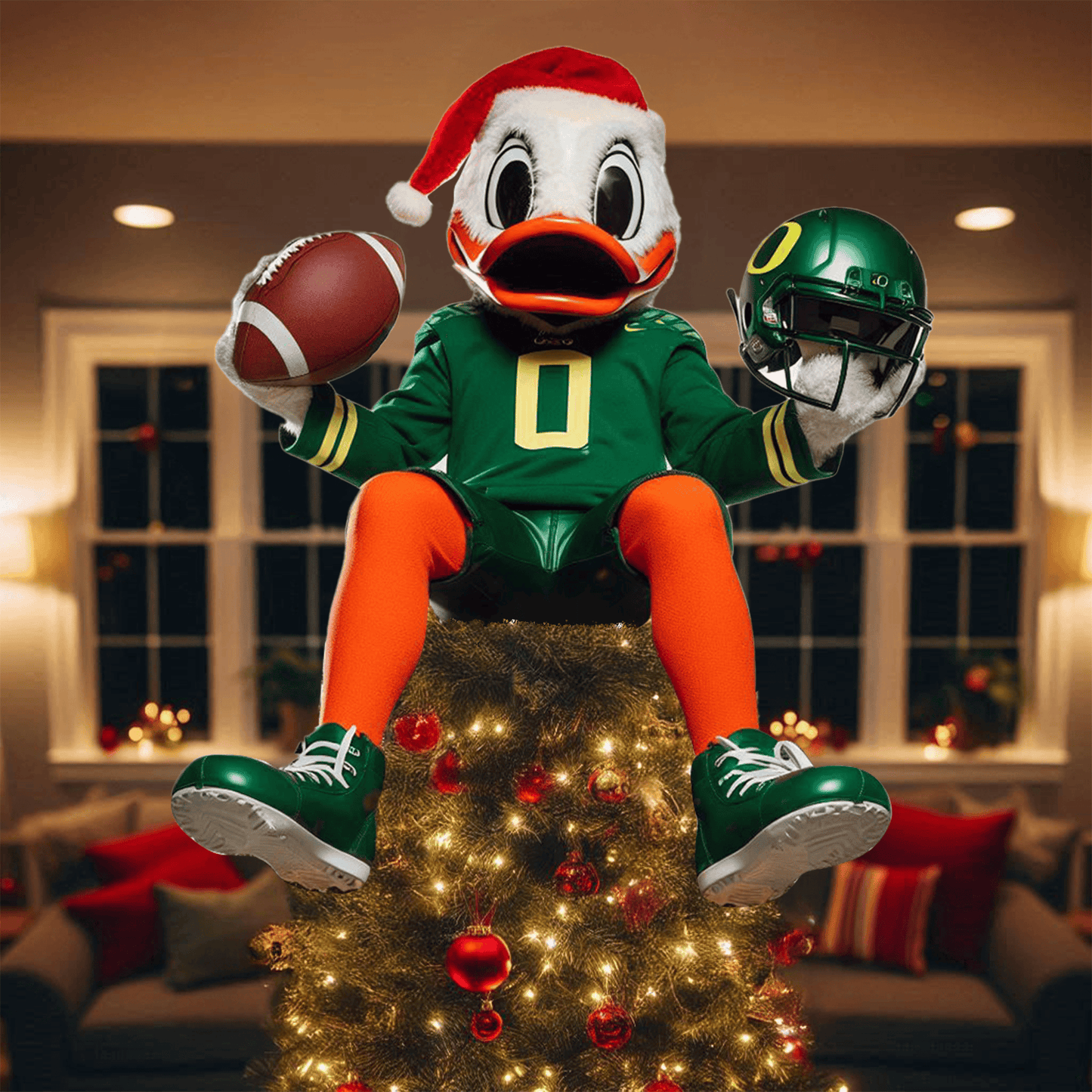 COMBO ORD CHRISTMAS TREE TOPPER WITH LED ORNAMENT LNTH