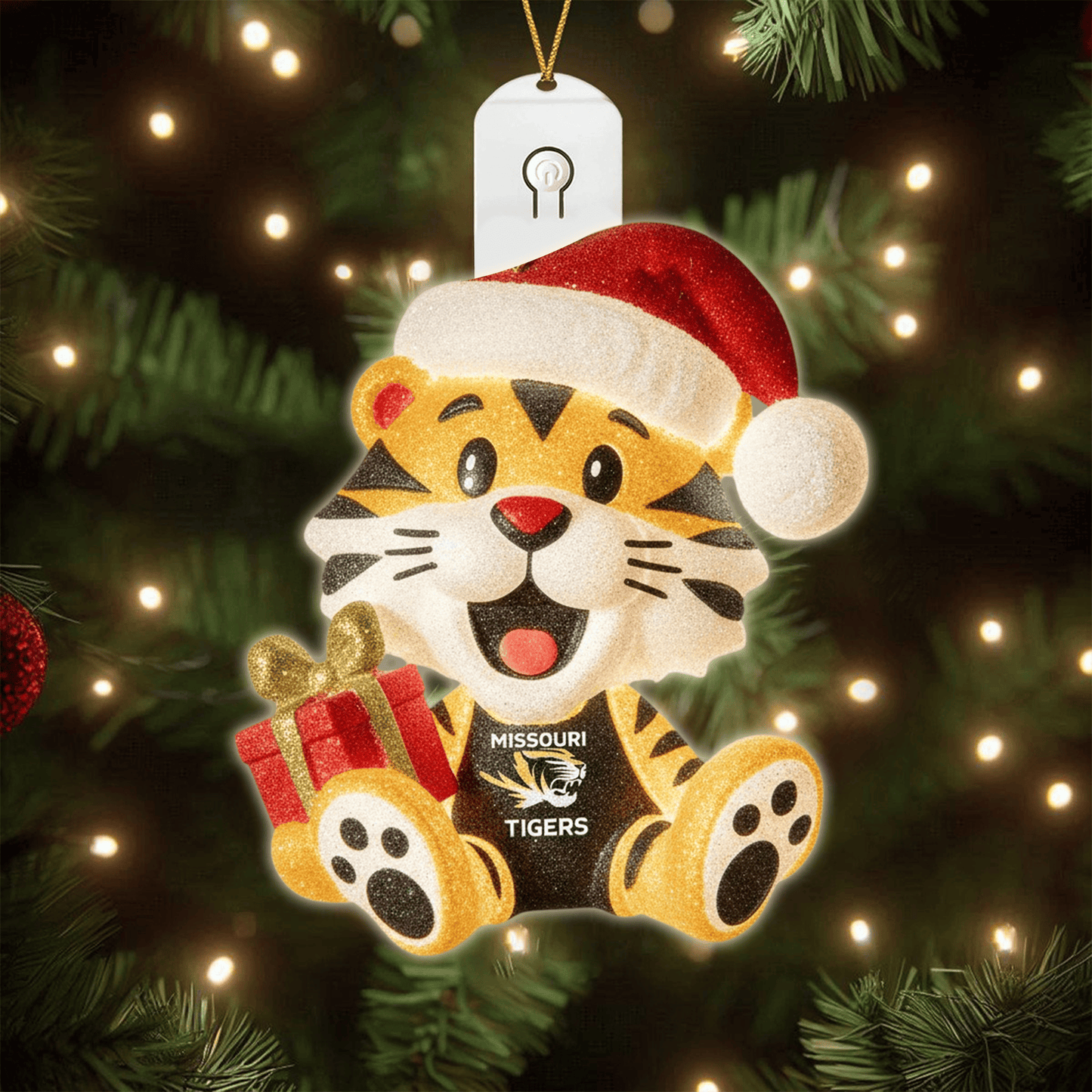 COMBO MSTG CHRISTMAS TREE TOPPER WITH LED ORNAMENT LNTH