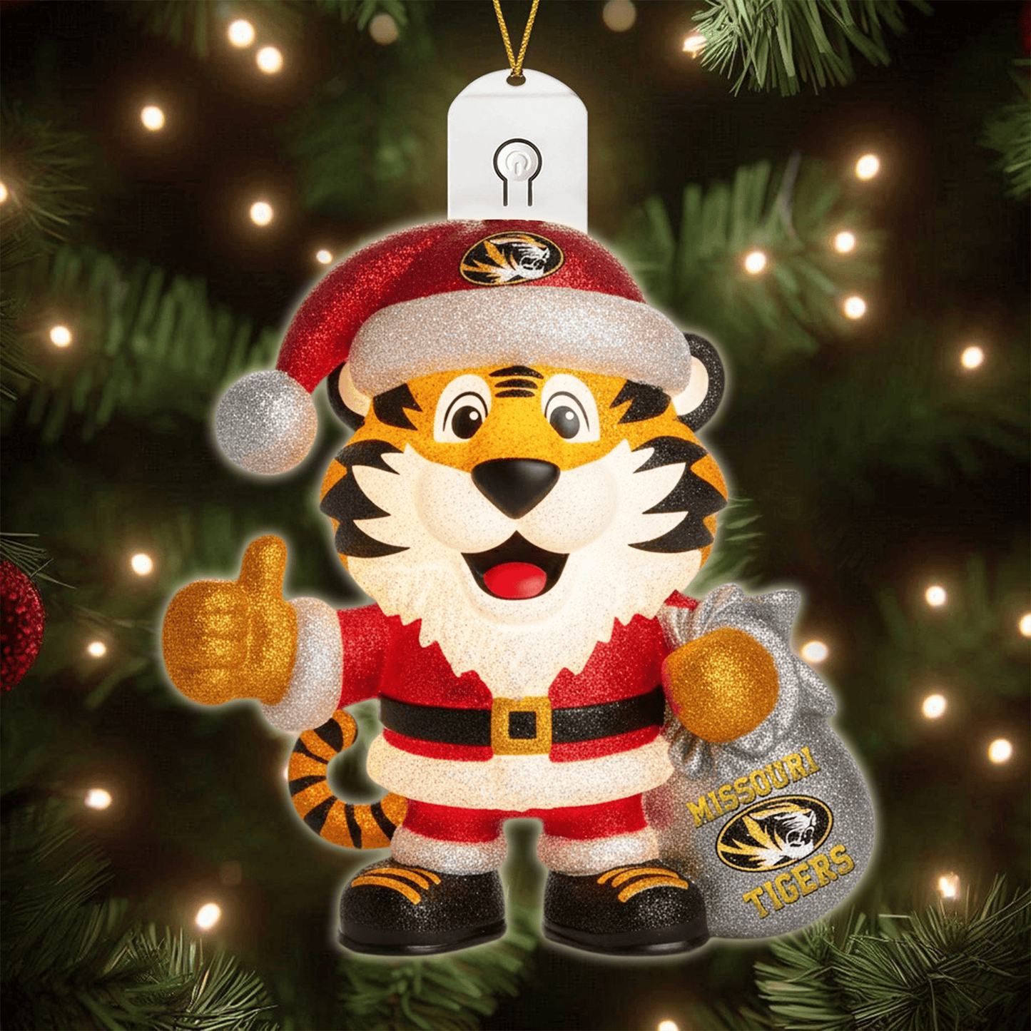 COMBO MSTG CHRISTMAS TREE TOPPER WITH LED ORNAMENT LNTH