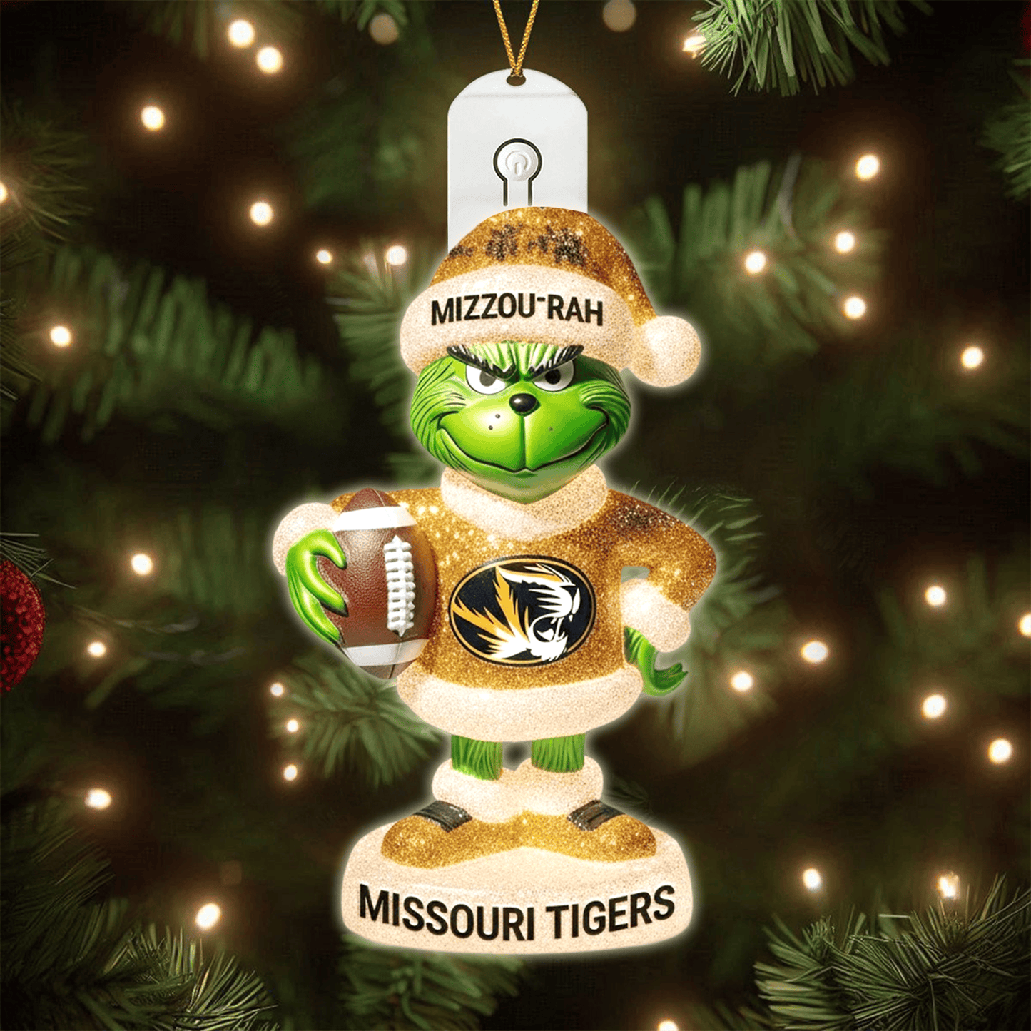 COMBO MSTG CHRISTMAS TREE TOPPER WITH LED ORNAMENT LNTH