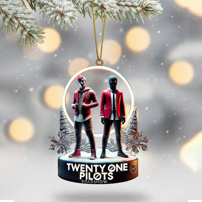 COMBO TOP CHRISTMAS SNOWBALL LED LIGHT WITH ORNAMENT TNSM