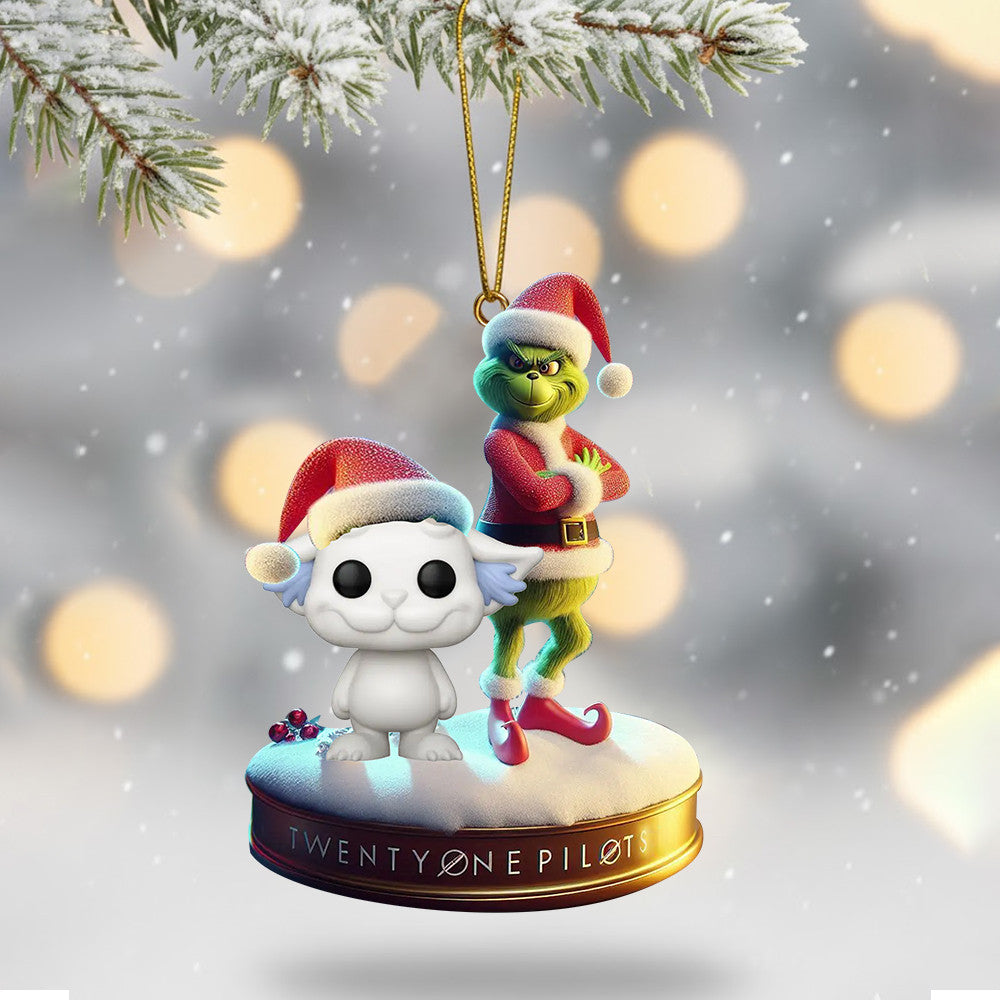 COMBO TOP CHRISTMAS SNOWBALL LED LIGHT WITH ORNAMENT TNSM