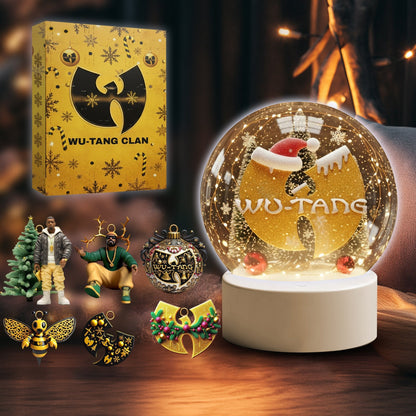 COMBO WTC CHRISTMAS SNOWBALL LED LIGHT WITH ORNAMENT TNSM