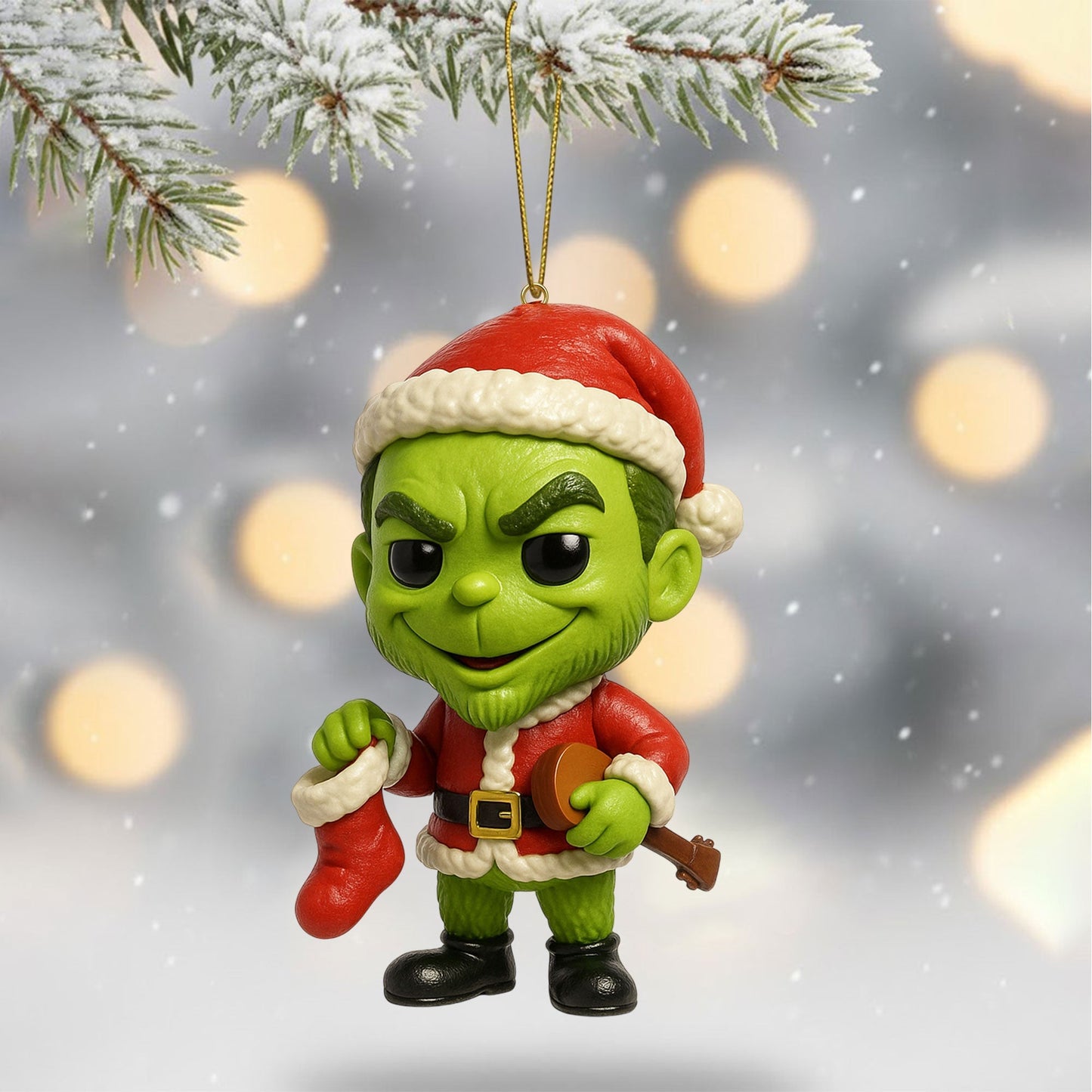 COMBO DMB CHRISTMAS TREE TOPPER WITH ORNAMENT DAT