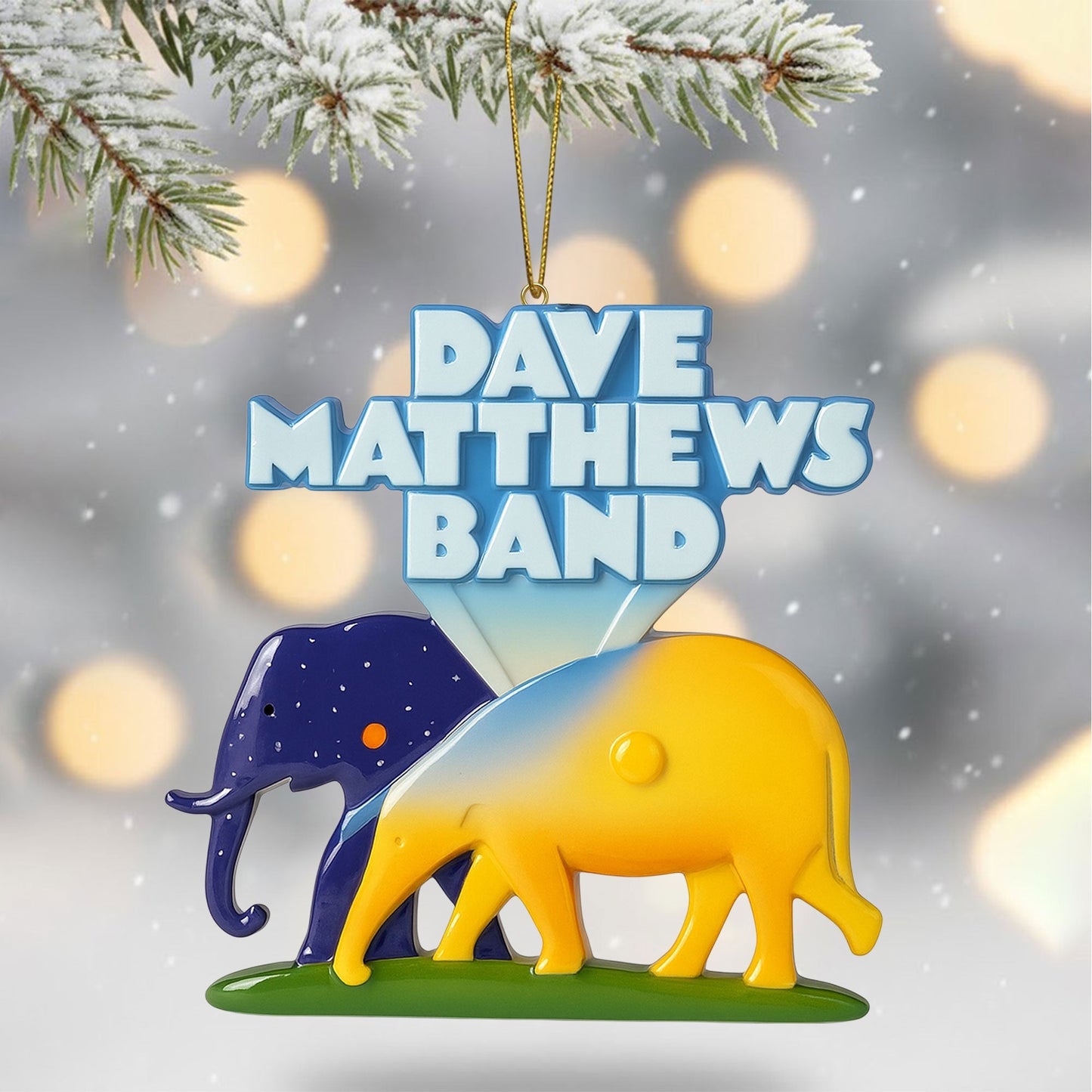 COMBO DMB CHRISTMAS TREE TOPPER WITH ORNAMENT DAT