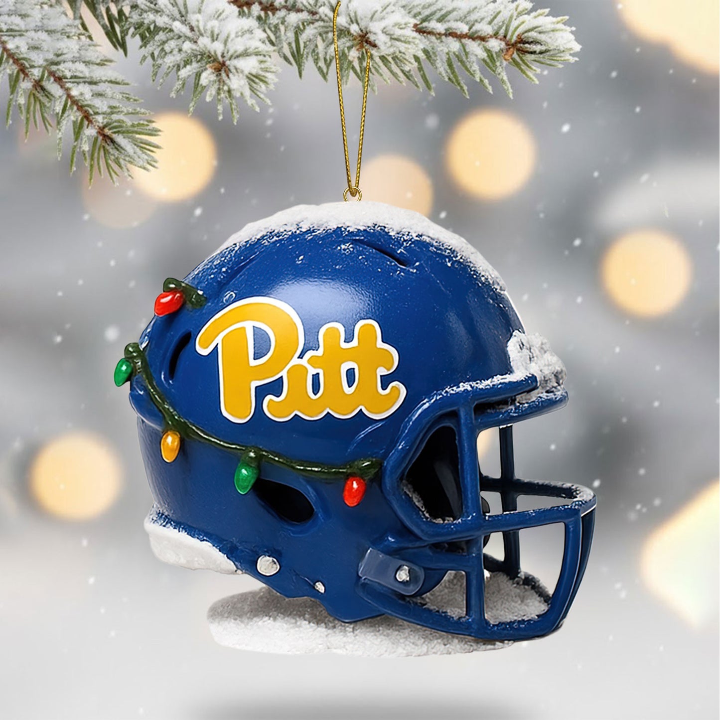 COMBO PITTS CHRISTMAS TREE TOPPER WITH ORNAMENT DAT