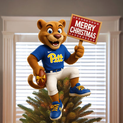 COMBO PITTS CHRISTMAS TREE TOPPER WITH ORNAMENT DAT