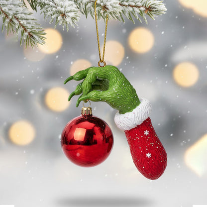 COMBO TGR CHRISTMAS SNOWBALL LED LIGHT WITH ORNAMENT TNSM