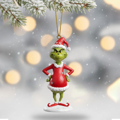 COMBO TGR CHRISTMAS SNOWBALL LED LIGHT WITH ORNAMENT TNSM