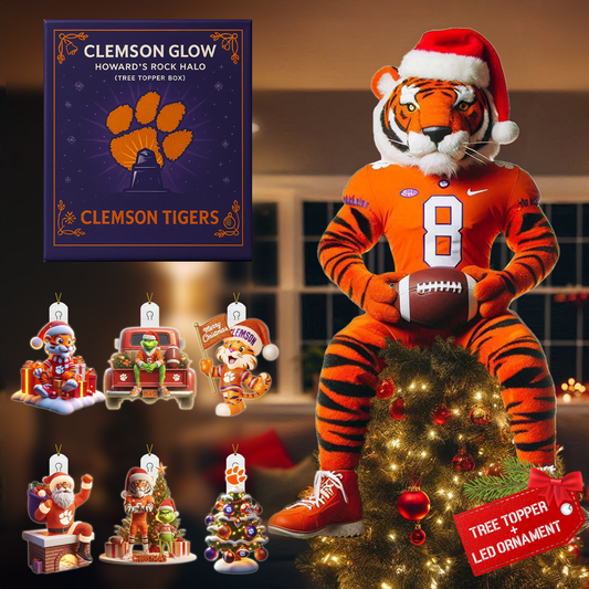 COMBO CTFB CHRISTMAS TREE TOPPER WITH LED ORNAMENT LNTH