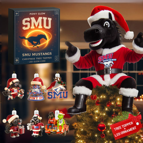 COMBO SMUM CHRISTMAS TREE TOPPER WITH LED ORNAMENT LNTH