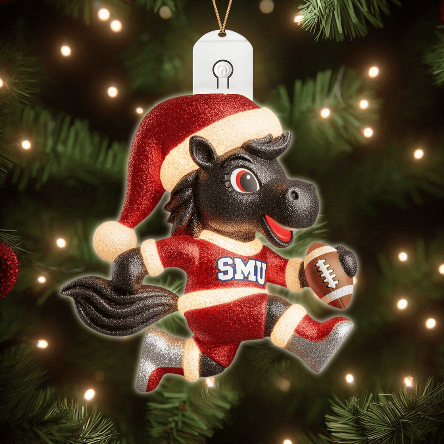 COMBO SMUM CHRISTMAS TREE TOPPER WITH LED ORNAMENT LNTH