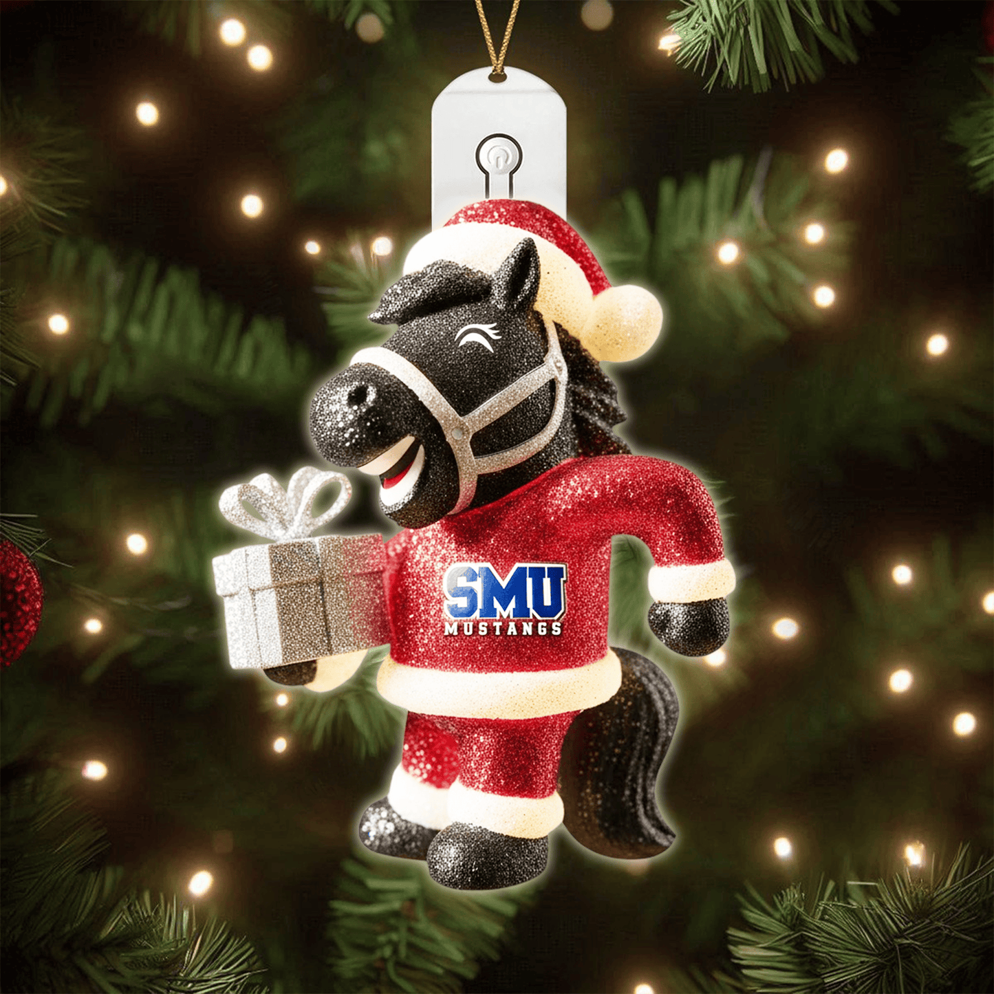 COMBO SMUM CHRISTMAS TREE TOPPER WITH LED ORNAMENT LNTH