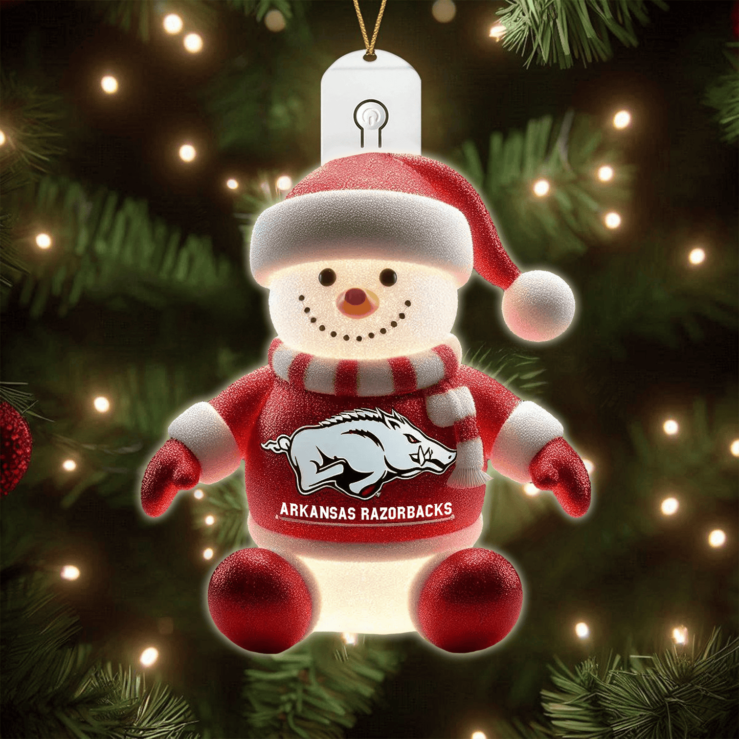 COMBO AKR CHRISTMAS TREE TOPPER WITH LED ORNAMENT LNTH