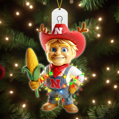 COMBO NCH CHRISTMAS TREE TOPPER WITH LED ORNAMENT LNTH