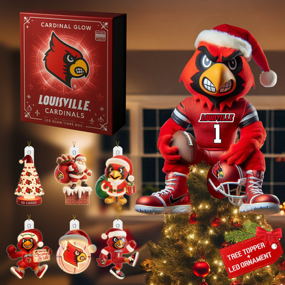 COMBO LVC CHRISTMAS TREE TOPPER WITH LED ORNAMENT LNTH