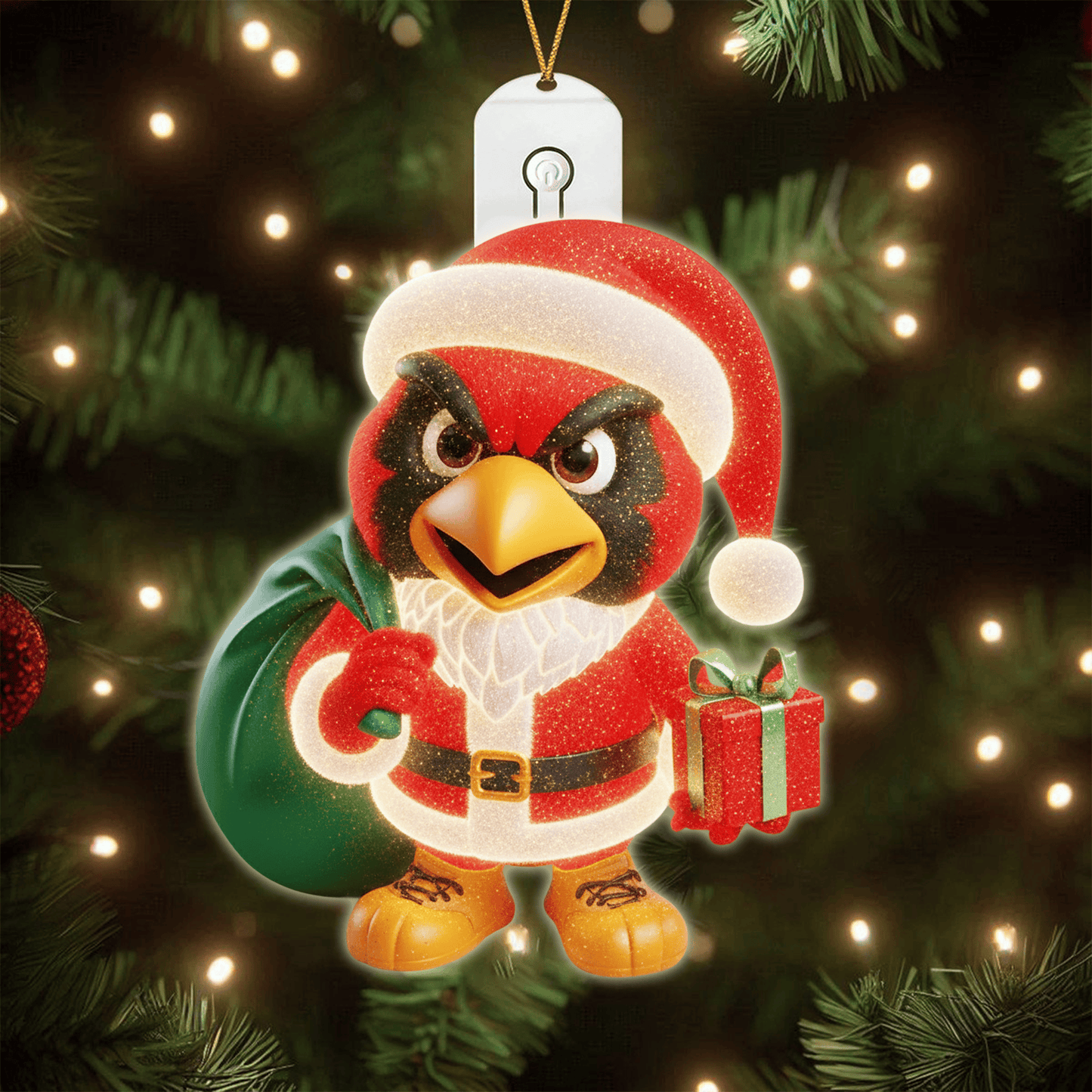 COMBO LVC CHRISTMAS TREE TOPPER WITH LED ORNAMENT LNTH