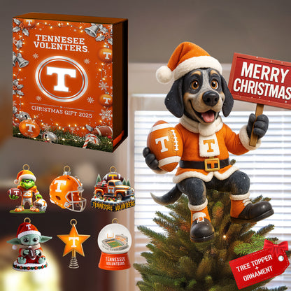 COMBO TVF CHRISTMAS TREE TOPPER WITH ORNAMENT DAT