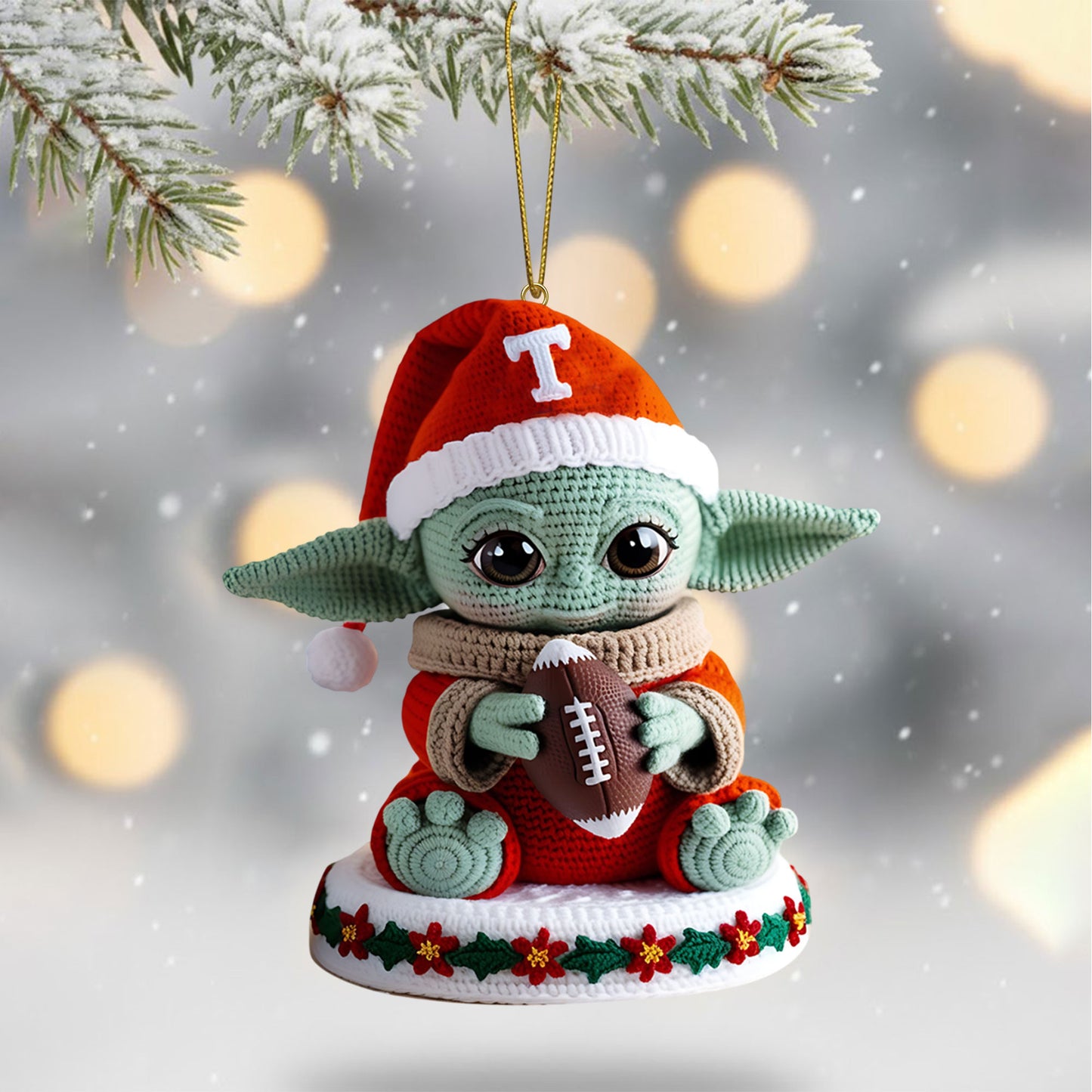 COMBO TVF CHRISTMAS TREE TOPPER WITH ORNAMENT DAT