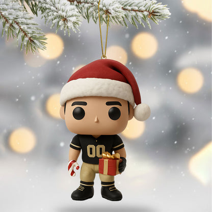 COMBO VDBC CHRISTMAS TREE TOPPER WITH ORNAMENT DAT