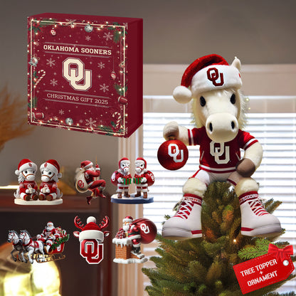 COMBO OSN CHRISTMAS TREE TOPPER WITH ORNAMENT DAT