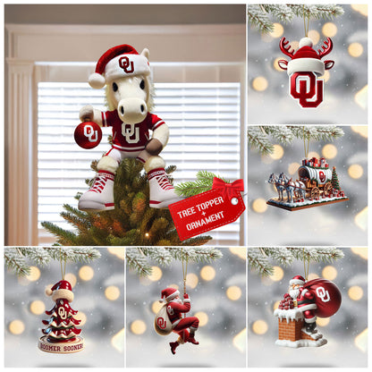 COMBO OSN CHRISTMAS TREE TOPPER WITH ORNAMENT DAT