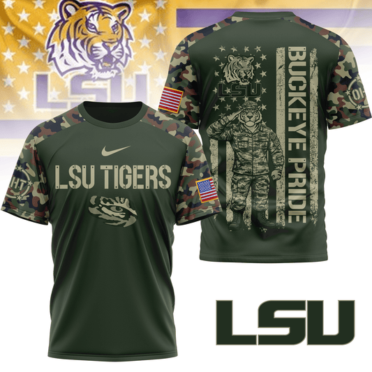 PREMIUM LSU 3D SHIRT LNTH