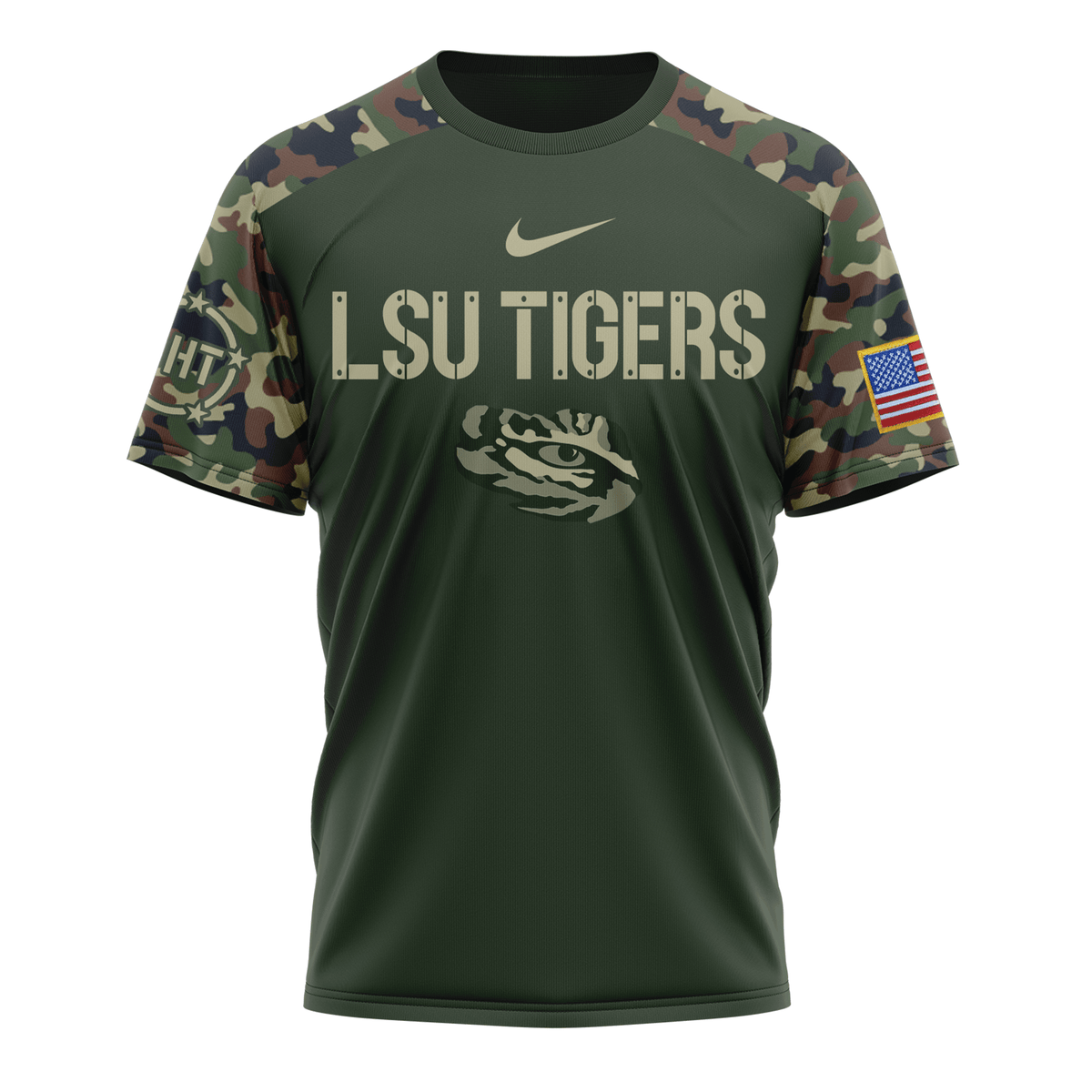 PREMIUM LSU 3D SHIRT LNTH