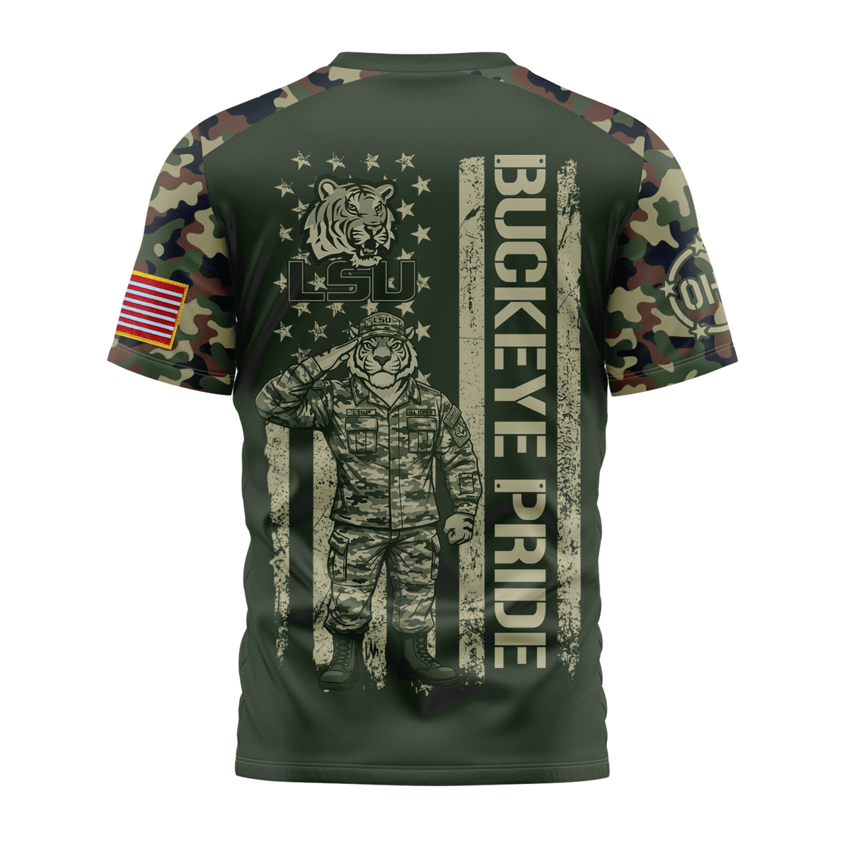 PREMIUM LSU 3D SHIRT LNTH