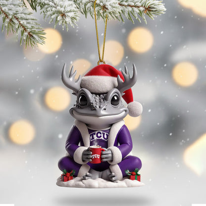 COMBO TCU CHRISTMAS TREE TOPPER WITH ORNAMENT DAT