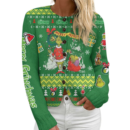 TGR CARDIGAN SWEATSHIRT WITH BUTTON TNSM