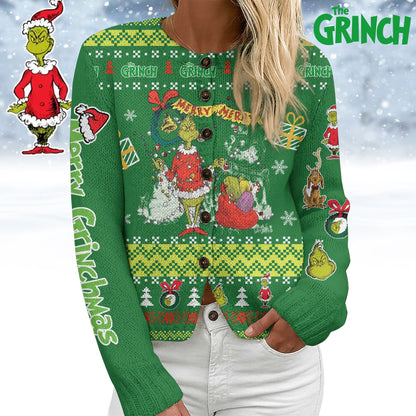 TGR CARDIGAN SWEATSHIRT WITH BUTTON TNSM