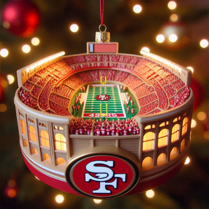 COMBO SF49 CHRISTMAS TREE TOPPER WITH ORNAMENT DAT