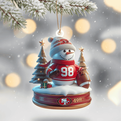COMBO SF49 CHRISTMAS TREE TOPPER WITH ORNAMENT DAT