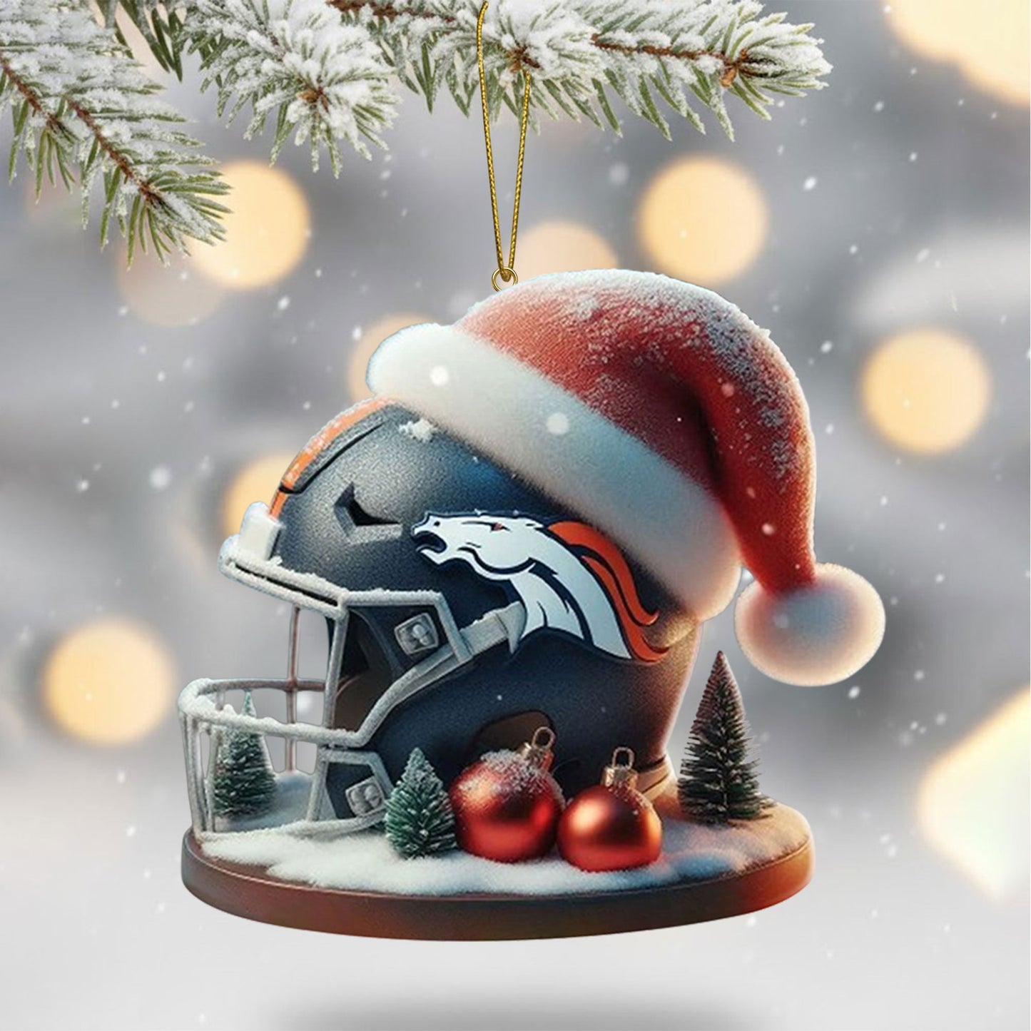 COMBO DVBC CHRISTMAS TREE TOPPER WITH ORNAMENT DAT