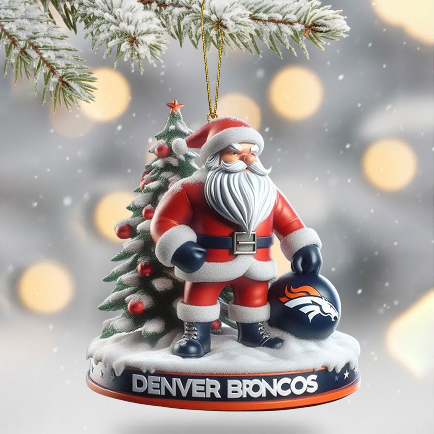 COMBO DVBC CHRISTMAS TREE TOPPER WITH ORNAMENT DAT